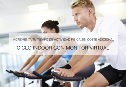 Ciclo Indoor con Monitor Virtual